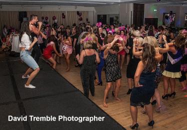Dirty Dancing Live tribute act performing to a packed dancefloor