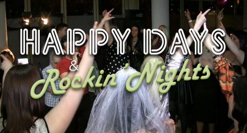 Happy Days and Rockin Nights live photo and logo